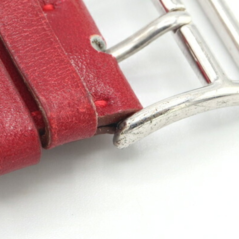 Hermes Replacement Strap, 17mm Width, Red Box Cal… - image 6